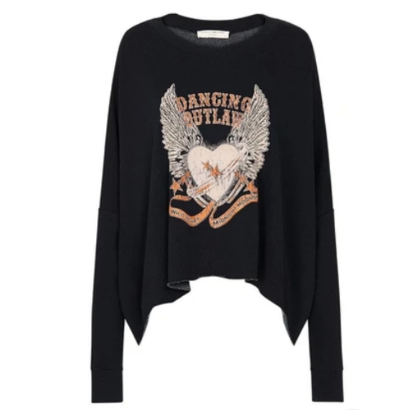 Dancing Outlaw Organic Sloppy Joe Sweater Spell Designs XS Cotton Tee - Picture 8 of 16